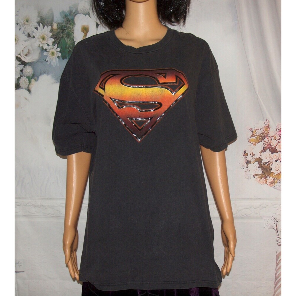 Vintage Superman T Shirt Size XL DC Comics with The DC Label